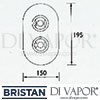 Bristan Artisan Recessed Shower Valve Dimensions